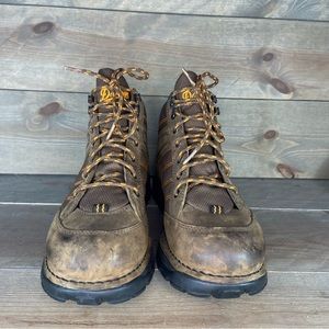 Danner terra force hiker mens size 9 boots brown leather waterproof hiking shoes